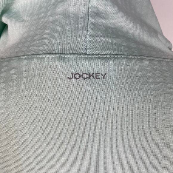 Jockey Flash Insulator Pullover Hoodie Mint Green Lightweight Womens Size Small - Picture 6 of 11